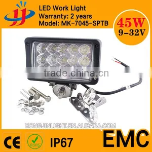 45w Led Work Light 12V LED Working Light 3825LM 6000K for Trucks thumbnail-1