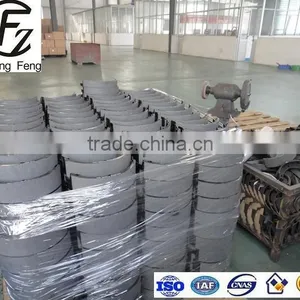 ZF Manufacture Motorcycle Brake Shoe S662 Auto Brake Shoe For VW For AUDI For Seat For SKODA For CHERY Brake Shoe FMSI S662 thumbnail-5