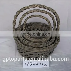Eco-friendly Cheap Small Willow Baskets With Handles Cheap Wicker Baskets thumbnail-2