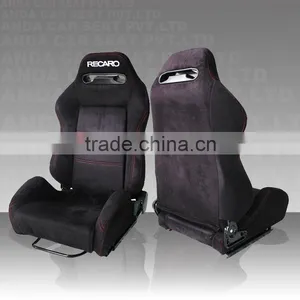 RECARO Racing Seats Race Seat SPO Black Suede Seat thumbnail-1