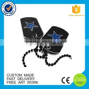 Custome Engraved Military Blank Dog Tags thumbnail-1
