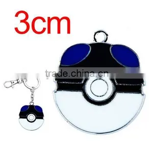 Pokeball Keychain Pokemon Keychain thumbnail-2