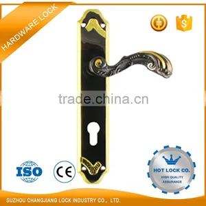 Factory Sale Black Nickel Color/Finish Zinc Door Handle thumbnail-3