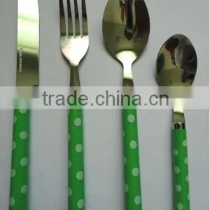 North American Market Plastic Handle Tableware Set thumbnail-1