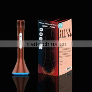 USB Portable Karaoke Microphone Built-in Bluetooth Speaker, Mini Karaoke Player thumbnail-5