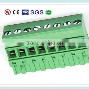 High Quality Straight Female PCB Terminal Block Connector 7.62mm Pitch 300V, 15A XS2ESDV thumbnail-1