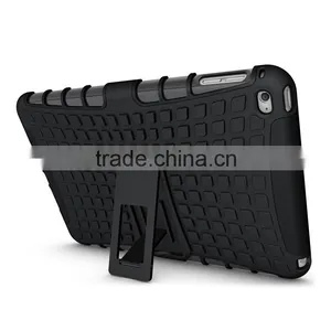 Smart Cover 8 Colors PC+TPU Hybrid Combo Heavy Duty Holster Kickstand Shockproof Case Cover for Ipad Mini 4 thumbnail-3