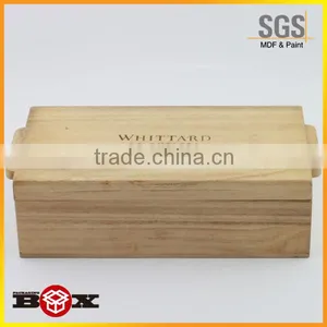 PLAIN WOOD - WOODEN BOX FOR 2 SETS OF PLAYING CARDS DECOUPAGE thumbnail-1