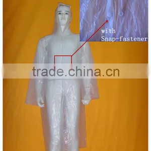 Disposable Plastic Raincoat, Plastic Rain Coat, Transparent Raincoat thumbnail-4