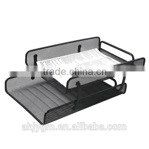 Hot Sale 2-Layers Metal Mesh Office Organizer/file Tray/office Tray thumbnail-1
