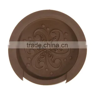 Sound Hole Cover Block Plug Screeching Halt for 40"/41" EQ Acoustic Guitar Brown thumbnail-5