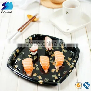 SM1-3135A PS Plastic Sushi Tray With Cover thumbnail-1