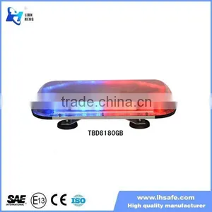 Car Roof 48W DC 12V 32LED Emergency Hazard Strobe Warning Flash Mini Lightbars TBD8180GB thumbnail-1