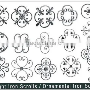 Wrought Iron Forged Scroll,decorative Wrought Iron s Scrolls thumbnail-1