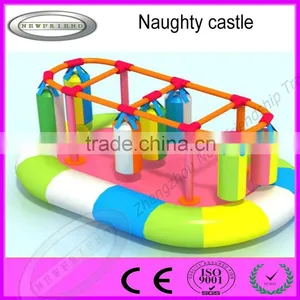 Hot Selling New Design Jungle Series Children Indoor Playground Naughty Castle thumbnail-4