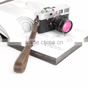 Short Leather Camera Hand Strap thumbnail-4