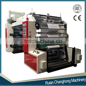 Changhong 130m/min 4Color Paper High Speed Flexographic Printing Machine thumbnail-1