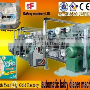 CE Certification Baby Diaper Making Machine thumbnail-1