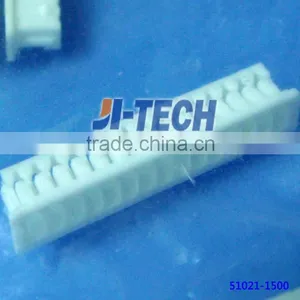 1.25mm Pitch Wire to Wire and Wire to Board Connector 15 Circuits Molex 51021 Series Female 15 Pin Connector 51021-1500 Housing thumbnail-2