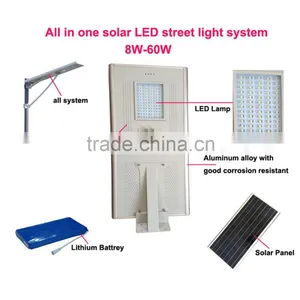 Solar Led Street Light 60W LED Street Light Price List, All in One Solar Street Light thumbnail-5