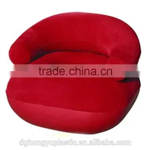 Inflatable Flocked Sofa Chair - Single thumbnail-1