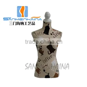 Coffee Time Printing Elastic Fabric Female Mannequin thumbnail-2