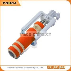 Promotional Mini Gift Wholesale With Shutter Button Selfie Monopod Selfie Stick thumbnail-1
