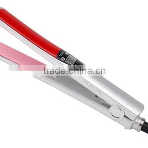 Ceramic MCH Heating Professional Hair Straightener Titanium LED Temp Display thumbnail-6