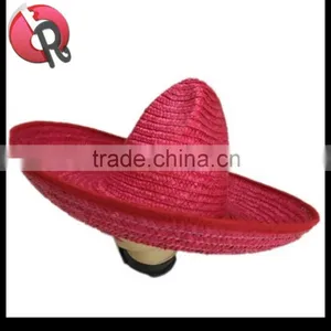 Wide Brim Sombrero Straw Hat thumbnail-3