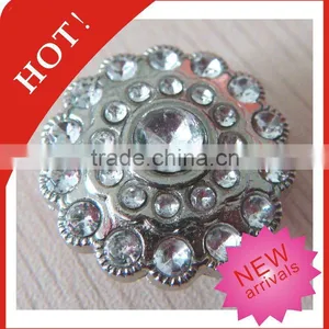Copper Jeans Button With Rhinestone thumbnail-1