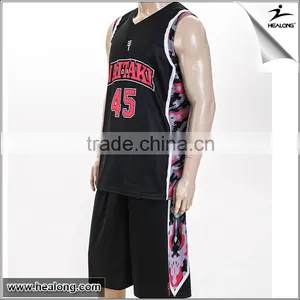 Cheap Youth Reversible Males/Mens Basketball Uniforms thumbnail-1