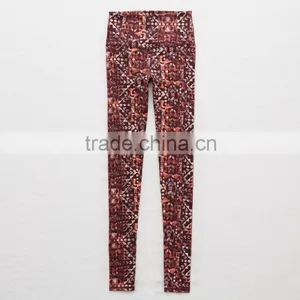 New OEM Women Leggings Colorful Compression Pants, Wholesale Women Yoga Pants thumbnail-3