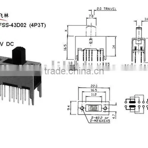 Slide Switch FSS-43D02 thumbnail-1