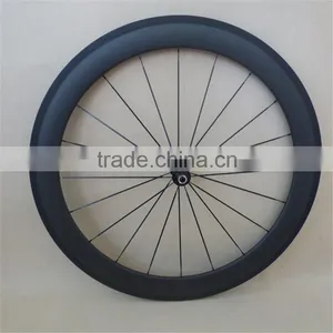 Bicycle Wheel Rims, Tubular 60mm Depth 700c Road Bicycle Full Carbon Rims thumbnail-3