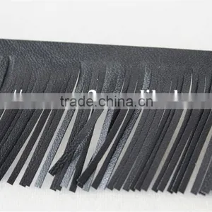 High Quality 4.5cm Black Simplify Design Tassel Lace Trims for Clothing thumbnail-4
