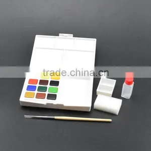 Art Supplies 12/24/30 Colors Solid Watercolor Paints Set For Artist School Student Drawing Painting Stationery thumbnail-3