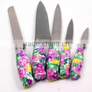 Kitchen Knife Set With Magnetic Knife Rack thumbnail-5
