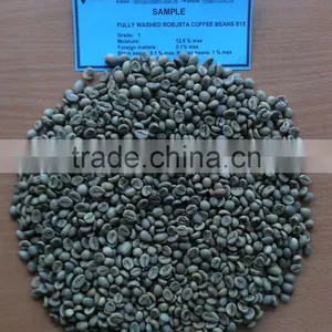 FULLY WASHED ROBUSTA COFFEE BEANS S15 thumbnail-2