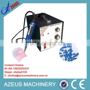 Portable Ultrasonic Hot Fix Rhinestone Setting Machine , Rhinestone Welding Machine thumbnail-1