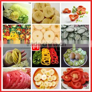 Good Service Salad and Pineapple Cutting Machine/ Fruit&vegetable Cutter Slicing Machine thumbnail-1