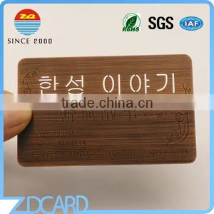 High Class Rose Gold Plated Metal Business Card thumbnail-4