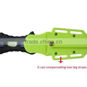 420 Stainless Steel Serrated Point BC Yellow Diving Knifes Survival Knife thumbnail-5