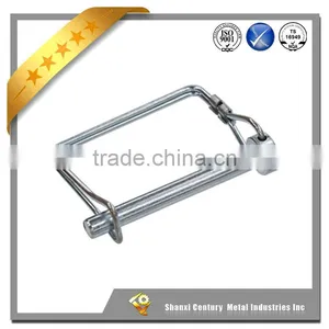 Square Loop Wire Lock Pin With Tab thumbnail-1