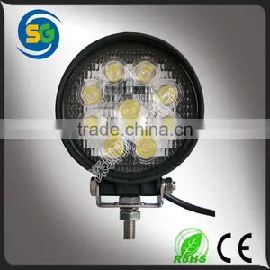 Hot Truck Led Light 27w 4" Led Tractor Working Light With Spot Flood Beam thumbnail-1