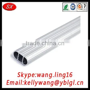 China Customized Wardrobe Clothes Hanging Rail/aluminum Clothes Rod Hanging Wardrobe Rail thumbnail-2