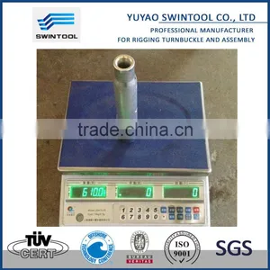Din1478 Pipe Wire Rope Turnbuckle With Cold Extrusion Technology thumbnail-1