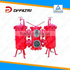SDRLF-A-1300 Large Flow Duplex Filter/Hydraulic Oil Return Line Filter for Industrial Heavy Machinery thumbnail-1