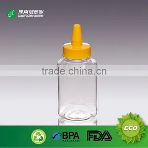 500g Plastic Container Supplier From China Clear and Empty Honey Jars Online Shopping Product Sauce Bottle thumbnail-3