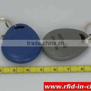 Factory Price Grey RFID Key Fob With 125KHz/ 13.56MHz Chip thumbnail-2