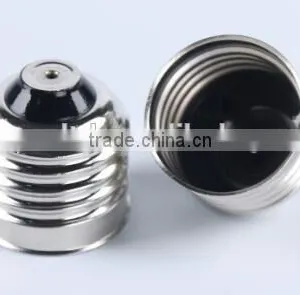 Nickel Plated Brass Edision Lampholders E27 Brass-Nickel Soldering Lamp Base for LED CFL Incandescent Bulbs With CE SGS thumbnail-2